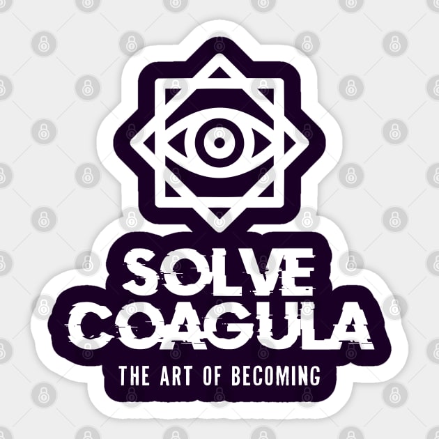 Solve Coagula Sticker by artslaves